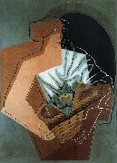 Juan Gris The Fem carring the basket USA oil painting artist